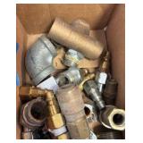 Air tool regulators and plumbing parts