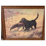 (2) Framed Artwork Les Kouba & Carl Melichar