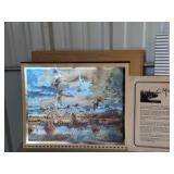 (4) Prints by acclaimed wildlife artist  David Maass