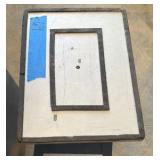 Vacuum hold down table
