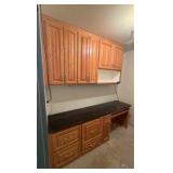 Desk with granite top