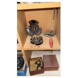 Shaper Cutter Heads in portable custom-made Cabinet includes cutting tools