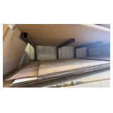 Horizontal Steel Rack With Wood