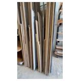 Steel rack with wood