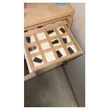 Shaper Cutter Heads in portable custom-made Cabinet includes cutting tools
