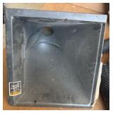 Plastic flexible hoses, 2 dust collection hoods