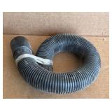 Plastic flexible hoses, 2 dust collection hoods