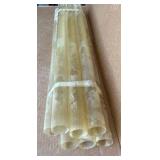 3 foot clear acrylic tubes w/ connecting pieces
