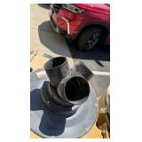 Powermatic 75 Sust Collector System on Wheels With Pipes