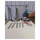 BOSCH corded fixed base Router and Wrenches