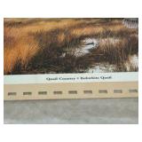 (4) Prints by acclaimed wildlife artist  David Maass