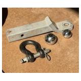 Hub caps, car jacks, rachet straps, trailer hitch, screw drivers + more