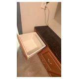 Desk with granite top