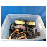 Variety of heavy duty ratchet and tie-down straps
