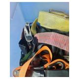 Variety of heavy duty ratchet and tie-down straps