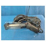 Snap-on brand shop light, likely the model ECU425ABK angled work light.