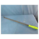 This tool is a 36" Snap-on striking pry bar, a heavy-duty hand tool primarily used in automotive and industrial mechanical work.