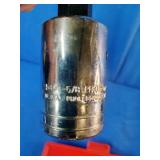 Proto J4900A hex bit socket set featuring 10 pieces stored in a red blow-molded case.