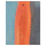 Snap-on Dead Blow Ball Peen Hammer set features a bright red, soft-grip handle designed for reducing vibration