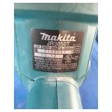 Makita JR3050T corded reciprocating saw, known for its 11-amp motor and durable design.
