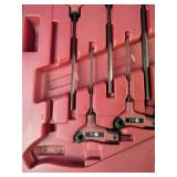 Mac Tools T-handle key set, likely featuring dual-drive ends for versatility.