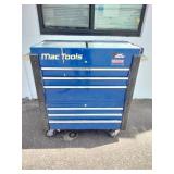 Mac Tools utility cart 7-Drawer Sapphire Blue model