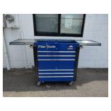 Mac Tools utility cart 7-Drawer Sapphire Blue model