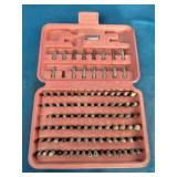 100-piece security bit set featuring a variety of tamper-proof screwdriver bits.