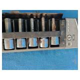 Husky 6-piece socket sets, featuring both metric and SAE hex bit sockets.