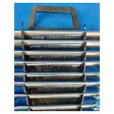 Craftsman SAE 12-point combination wrenches.