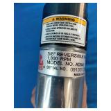 Mac Tools AD540 3/8" reversible air drill, featuring an aluminum housing and a keyed chuck
