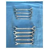 Craftsman flare nut wrenches designed for removing or replacing nuts on fuel, brake, or air conditioning lines.