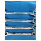 Craftsman flare nut wrenches designed for removing or replacing nuts on fuel, brake, or air conditioning lines.