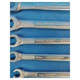 Craftsman flare nut wrenches designed for removing or replacing nuts on fuel, brake, or air conditioning lines.