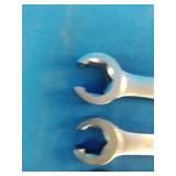Craftsman flare nut wrenches designed for removing or replacing nuts on fuel, brake, or air conditioning lines.