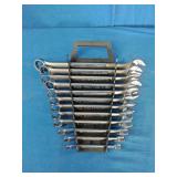 Craftsman combination wrenches, featuring forged steel construction.