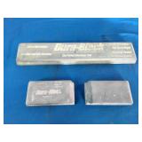 Dura-Block automotive sanding blocks designed for auto body panel straightening.