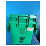 Round Trip Totes designed for heavy-duty storage and transport.