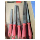 Multi-piece hand file and rasp set