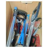 Lot of hand tools and workshop accessories