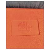 Red plastic blow-molded tool cases