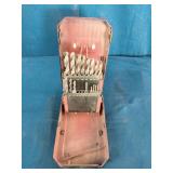 Snap-on Tools drill bit set, likely model DBC221 or a similar 15-piece configuration.