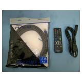 80" Sharp LC-80UQ17U 1080p 3D LED-LCD Full HD (HDTV) SMART with Wi-Fi - includes Remote Control and HDMI Cable
