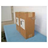 (Pair) AES AU-AESRADIA1 5 1/4" Home Theater Two-Way On-Wall Loudspeakers