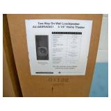 (Pair) AES AU-AESRADIA1 5 1/4" Home Theater Two-Way On-Wall Loudspeakers