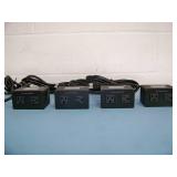 (4) Extron AC 102 US Cable Cubby Power Modules