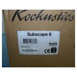 Rockustics Subscape 8 Outdoor 8" In-Ground Band-Pass Subwoofer - NEW IN BOX