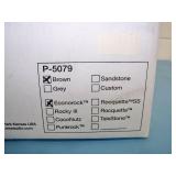 (2) Rockustics P-5079 Econorock Rock-Shaped Outdoor Weatherproof Patio / Landscaping Pro Audio Speaker - Brown - NEW IN BOX