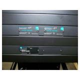 Middle Atlantic MRK-4036 Audio / Video (A/V) Electronic Equipment Rack Enclosure with Lockable Front Vented Door - Keys INCLUDED, (4) 4" Top Cooling Fans with Thermostat and Mounted Power Strip