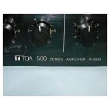TOA 500-Series A-503A Professional Multi-Channel Power Audio Stereo Amplifier